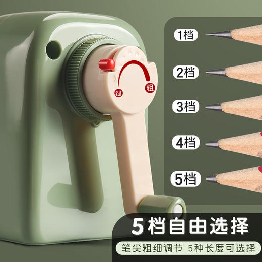 晨光大口径卷笔刀粗三角铅笔削笔器 商品图2