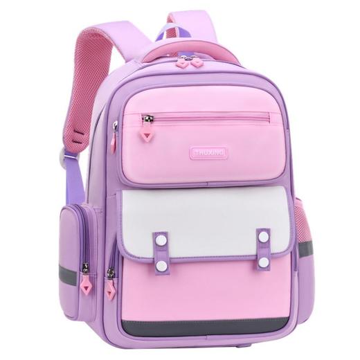 2023新款可爱男女童小学生书包防水儿童减负护脊双肩背包可印字 商品图4