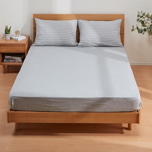 床笠 针织天竺棉 GY 双人 商品图1