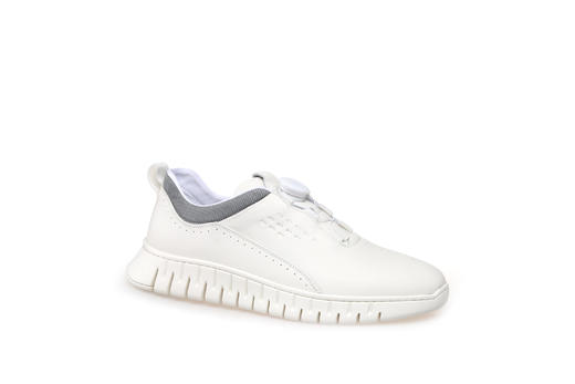 豪麟名鞋奥莱迪嘉男鞋牛皮革休闲鞋DJWTO32MX204白色  原价1960元 商品图0