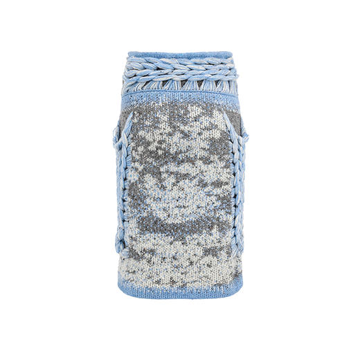 扭绳提花半裙——NAN KNITS秋冬新品 商品图1