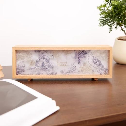 大都会艺术博物馆欧式中国风系列 新国风木质箱式氛围灯摆件礼盒 商品图3