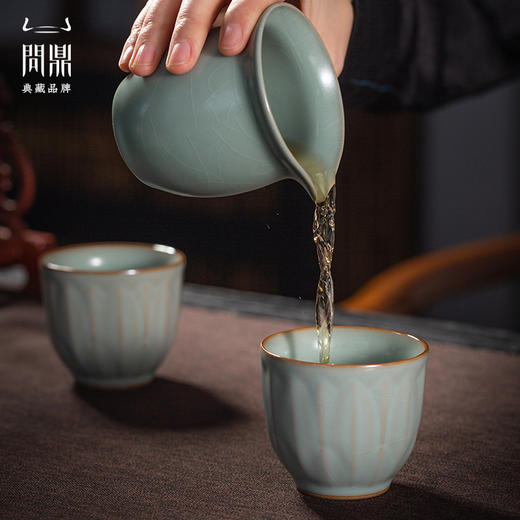 问鼎汝瓷鼎峰系列天青碧虚杯 商品图2