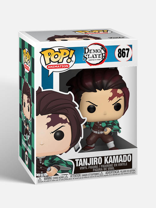 Funko POP! Demon Slayer Tanjiro Kamado日漫鬼灭之刃仔灶门炭治郎手办摆件 49010 商品图2