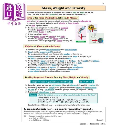 【中商原版】New Pearson Edexcel IGCSE Physics Revision Guide Incl. Online Edition, Videos and Quizzes 商品图3