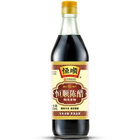【仅供集采】恒顺纯粮酿造恒顺陈醋 恒顺白醋500ml*12 箱装