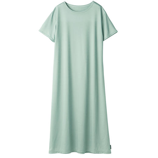 日本进口舒爽升级促睡眠休养连衣裙特殊矿物质面料珠地布舒缓肌肉 商品图5