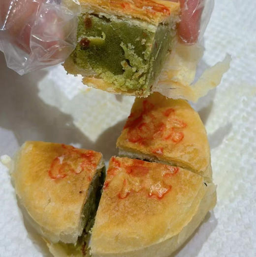 谷梁心选｜茶仕利【春日偶成·茶山素月】中秋茶月 素食茶月礼盒，净含量50g*8个*1盒（明细见商品详情） 商品图4