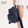 ELLE Active 新款百搭双肩包轻便印花牛仔蓝户外运动背包 商品缩略图1