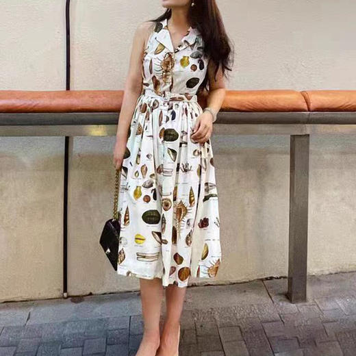 裁缝学苑AS98 西装领无袖衬衫裙收腰连衣裙纸样裙子打版裁剪样板 商品图3