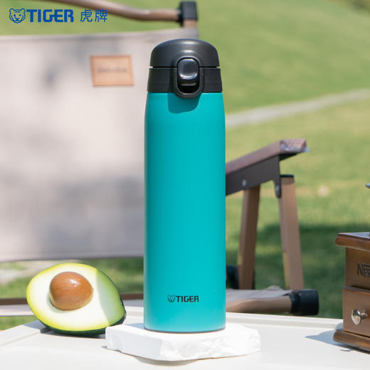 tiger虎牌便携简约保温杯单手弹盖500ml男女大容量水杯子MCT-K050 商品图5