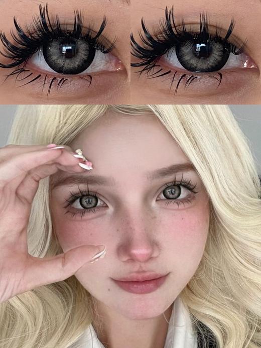 【年抛】黑金拿破仑 sugarplum糖豆  | 大直径14.5 着色14.0  | 【同品牌多副美瞳更划算，选款色板在详情页内】，混血美瞳 大直径美瞳 商品图8