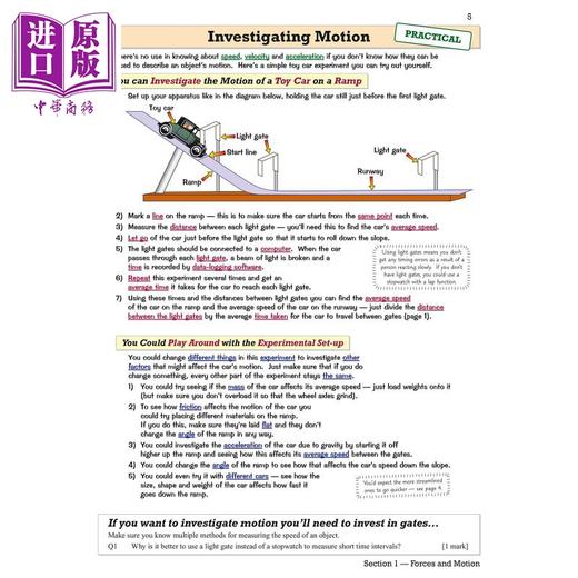 【中商原版】New Pearson Edexcel IGCSE Physics Revision Guide Incl. Online Edition, Videos and Quizzes 商品图2