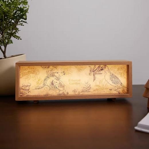 大都会艺术博物馆欧式中国风系列 新国风木质箱式氛围灯摆件礼盒 商品图1