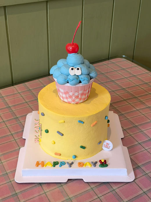 可爱卡通纸杯造型蛋糕 搞怪表情纸杯 商品图0