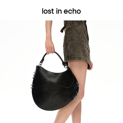 lost in echo原创设计师款不对称穿环立体大号蛋蛋包托特包手提包 商品图2