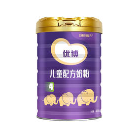 圣元优博（Synutra）儿童配方奶粉4段(3-7岁学龄前儿童适用)808克罐装