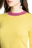 AVA 黄色圆领针织上衣 3584 商品缩略图3