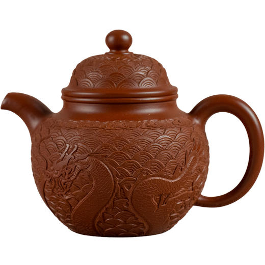 吴芳娣 《龙纹掇只壶》 正高级工艺美术师 商品图5