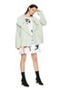 玛丝菲尔·素 浅绿色翻领大衣 8029 商品缩略图3