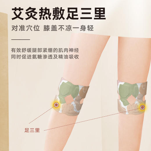 元气达人氨糖软骨素热敷膝盖贴 商品图3