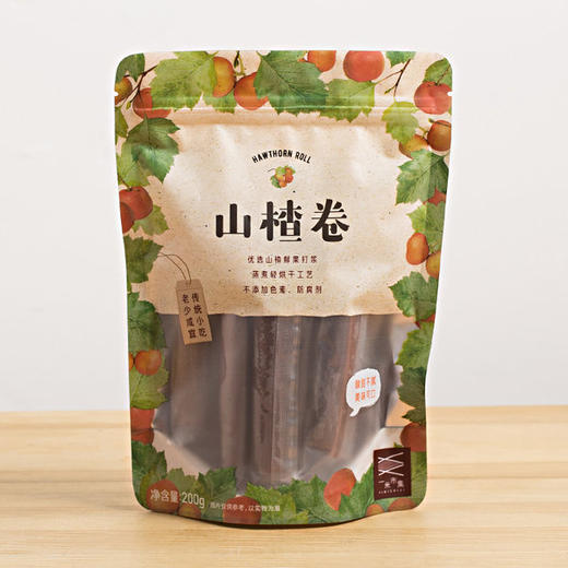 一米市集严选 山楂卷200g/袋*2 原果加工 酸甜可口 商品图0
