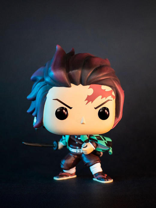 Funko POP! Demon Slayer Tanjiro Kamado日漫鬼灭之刃仔灶门炭治郎手办摆件 49010 商品图1