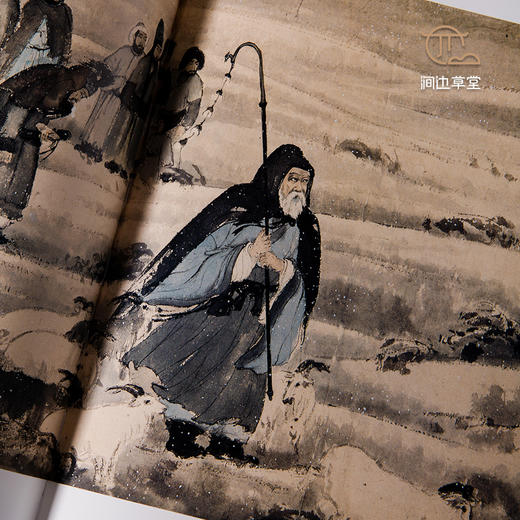 【绝版好书】《傅抱石画集》八开精装183页，1994年历史博物馆初版 商品图1