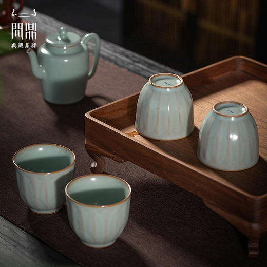 问鼎汝瓷鼎峰系列天青碧虚杯 商品图4