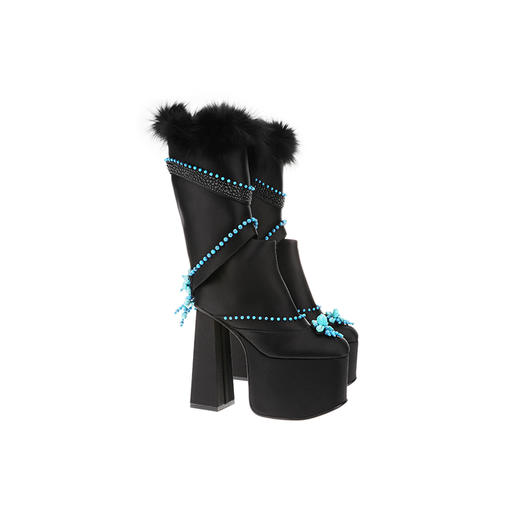 sheme高原狂想曲之纵马牧歌全球限量版时尚奢华女士短靴可定制 商品图5