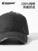 卡蒙情侣款四季通用破洞全棉棒球帽户外跑步运动纯色短遮鸭舌帽潮KM-5254 商品缩略图10