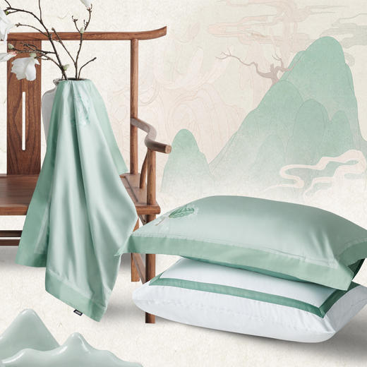 多喜爱山海经 60S新绒棉四件套 青莲云鳐/FXcs 商品图2