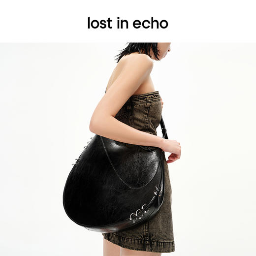 lost in echo原创设计师款不对称穿环立体大号蛋蛋包托特包手提包 商品图4