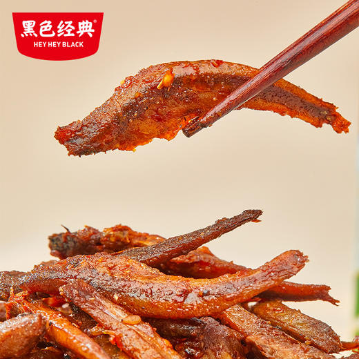 【湖南特产】黑色经典毛毛鱼香辣味/糖醋味散装小包装尝鲜款 商品图5