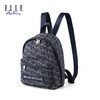 ELLE Active 新款百搭双肩包轻便印花牛仔蓝户外运动背包 商品缩略图3