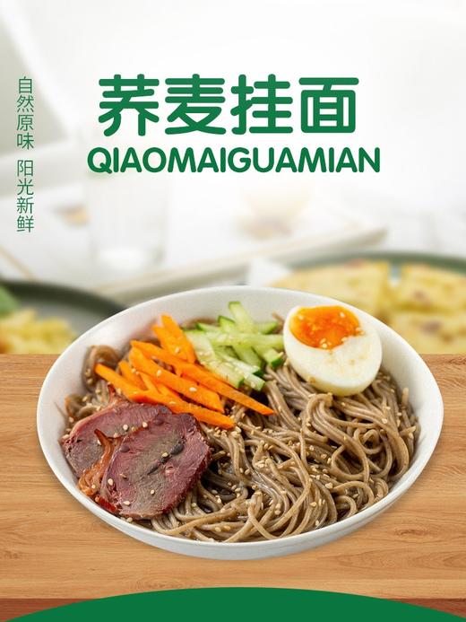 500g低生堂荞麦挂面 富含膳食纤维 商品图2