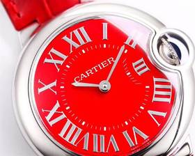 V6厂卡地亚蓝气球红色女士圣诞节限量版腕表浪漫上市复刻手表一比一手表n厂c厂zf厂vs厂clean厂