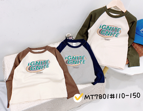 【2023新款】木佑果 秋MT7801男中童长袖TF230810