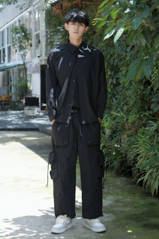 S33352132肌理长袖衬衫 商品图3