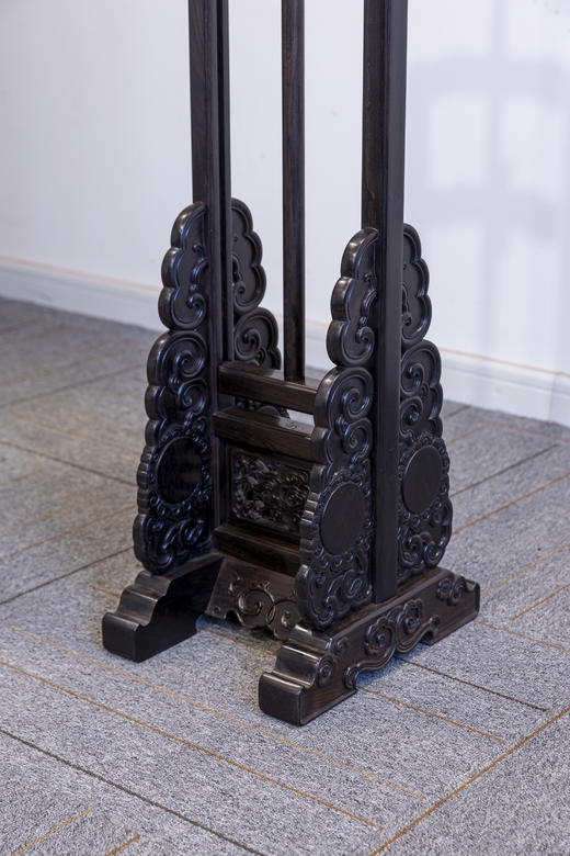 红桥红  家具严选  紫光檀【嘉木堂升降式灯台 宫灯】 商品图5