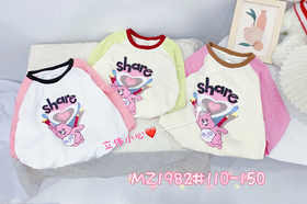 【2023新款】木佑果 秋MZ1982女中童长袖TF230810