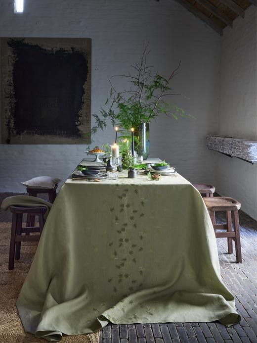 AT邸尔铂·法国进口奢华家纺RAMAGE花枝桌品艺术桌布 商品图9