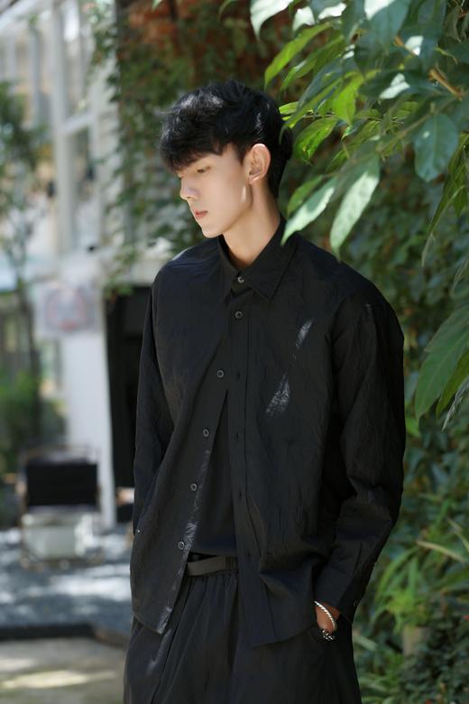 S33352132肌理长袖衬衫 商品图2