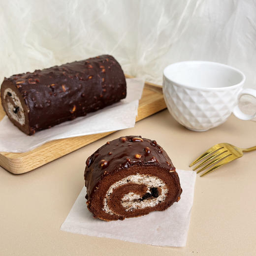 烤爱·主推款·蛋卷蛋糕系列·梦龙奥利奥瑞士卷·梦龙奥利奥·下午茶 全国配送（偏远地区除外） 商品图2