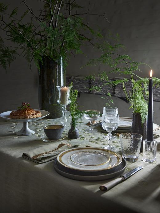 AT邸尔铂·法国进口奢华家纺RAMAGE花枝桌品艺术桌布 商品图10