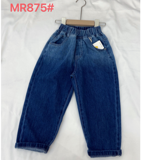 【2023新款】木佑果 秋MR875男中童牛仔长裤F230810