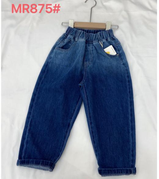 【2023新款】木佑果 秋MR875男中童牛仔长裤F230810 商品图0