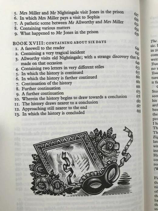 亨利·菲尔丁《汤姆·琼斯》（1973） 数十幅木版画插图 精装18开带书匣 商品图5