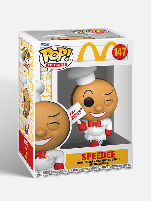 Funko POP! McDonalds Speedee麦当劳初代吉祥物手办摆件 59405 商品图4