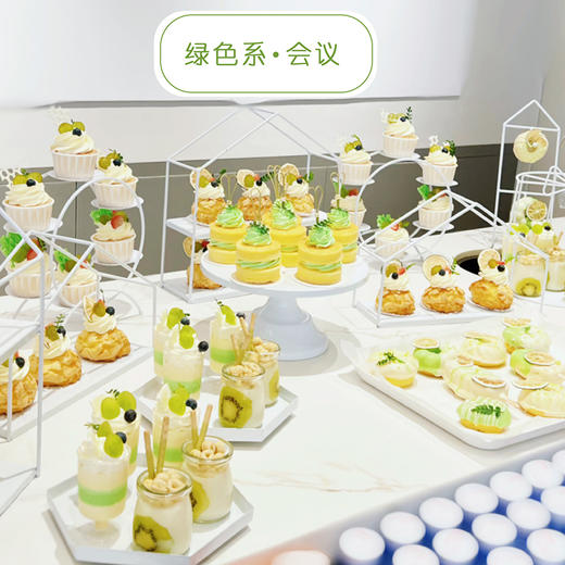 清新绿色系甜品台 商品图0